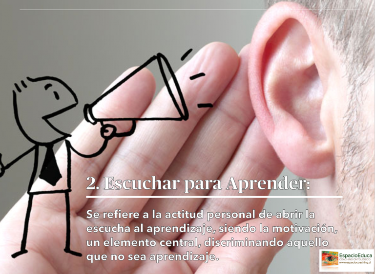 Escuchar para aprender